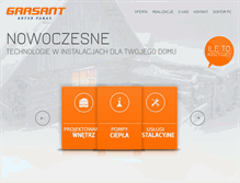 Tablet Screenshot of grasant.pl